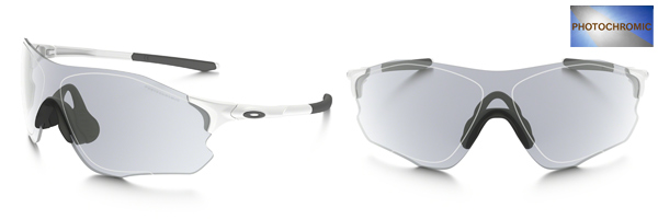 Oakley EVZERO PATH OO9313-06 Matte White/Clear Brack Iridium Photochromic