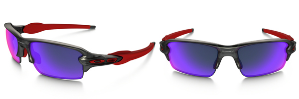 Oakley FLAK 2.0 OO9271-03 Matte Grey Smoke/+Red Iridium