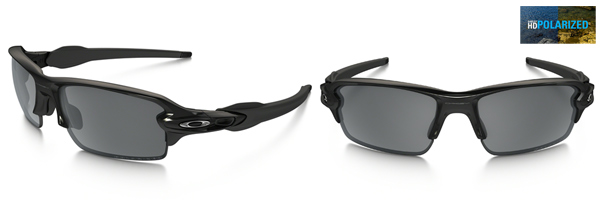 Oakley FLAK 2.0 OO9271-07 Polished Black/Brack Iridium Polarized