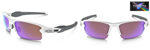 Oakley FLAK 2.0 OO9271-10 Polished White/Prizm Golf