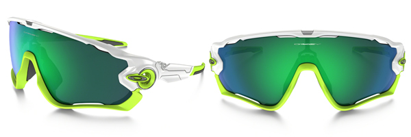 Oakley JAWBREAKER OO9270-02 Polished White/Jade Iridium