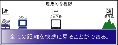 理想的な視野