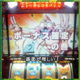 液晶画面がまぶしい