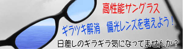 高性能サングラス 偏光レンズ